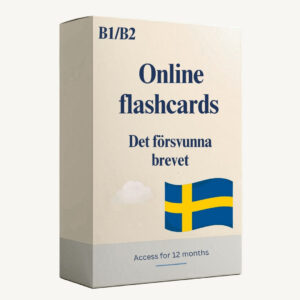 online flashcards - det forsvunna brevet
